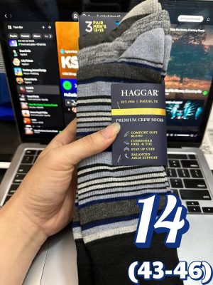 Haggar Premium Crew  14