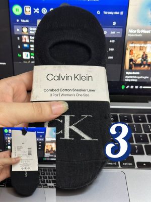 CK (Women) - Lightweight Sneaker Liner - Cotton 3