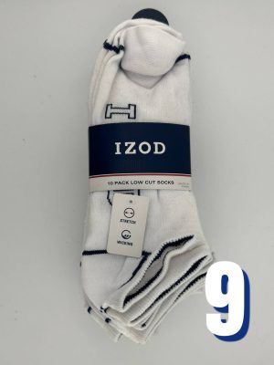 IZOD 10 Pair Low Cut Socks 9