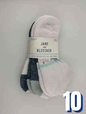 Jane and Bleecker Low Cut Infused with Aloe and Vitamin E 10