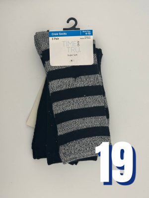 Time and Tru - Crew Socks 19