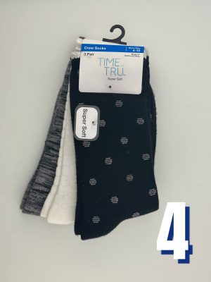 Time and Tru - Crew Socks 4