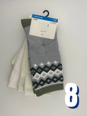 Time and Tru - Crew Socks 8
