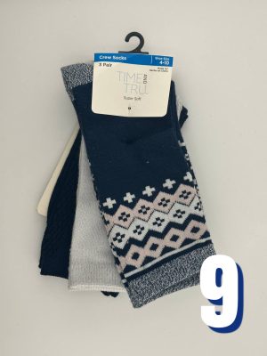 Time and Tru - Crew Socks 9