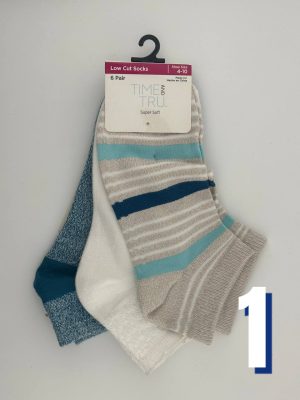 Time and Tru - Low Cut Socks (B) 1