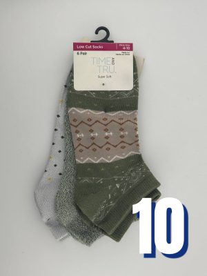 Time and Tru - Low Cut Socks (B) 10