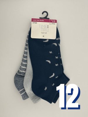 Time and Tru - Low Cut Socks (B) 12