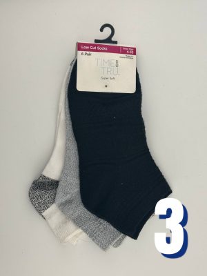 Time and Tru - Low Cut Socks (B) 3