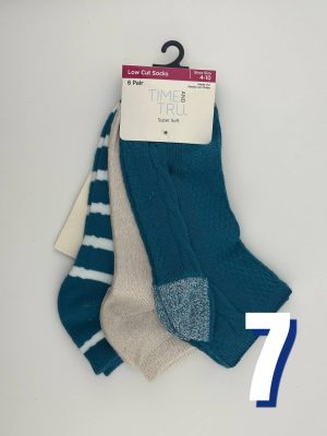 Time and Tru - Low Cut Socks (B) 7