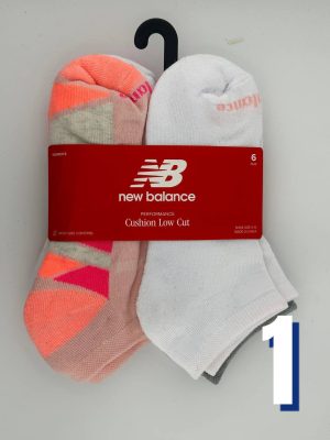 New Balance Women's Performance Cushion Low Cut 6 pair (1)