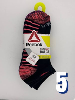 Reebok Women's Low Cut Ultralight (6 Pack) 5